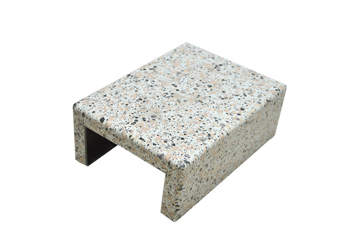 Imitation stone aluminum veneer