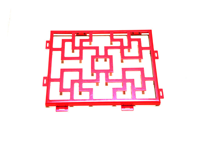 Art hollow aluminum veneer